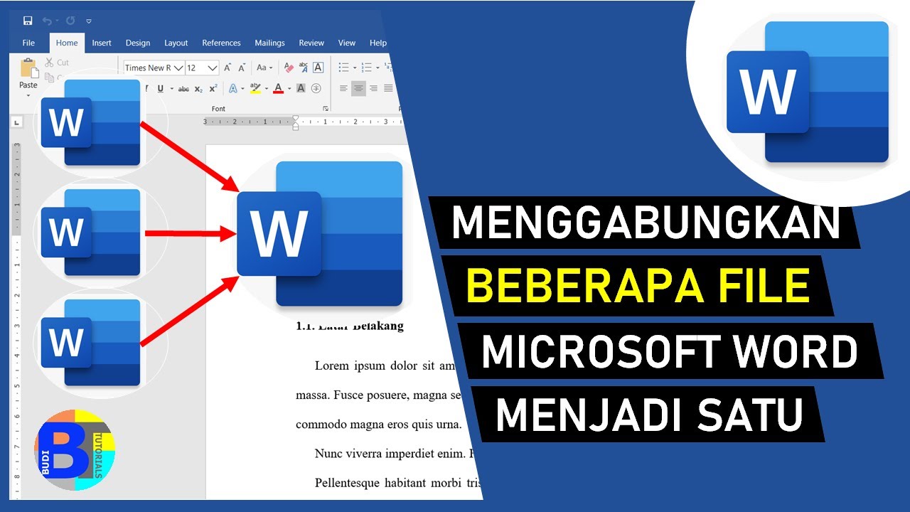 Mudah Cara Menggabungkan File Word Lengkap - LKomBis Mudah Cara Menggabungkan File Word Lengkap - LKomBis