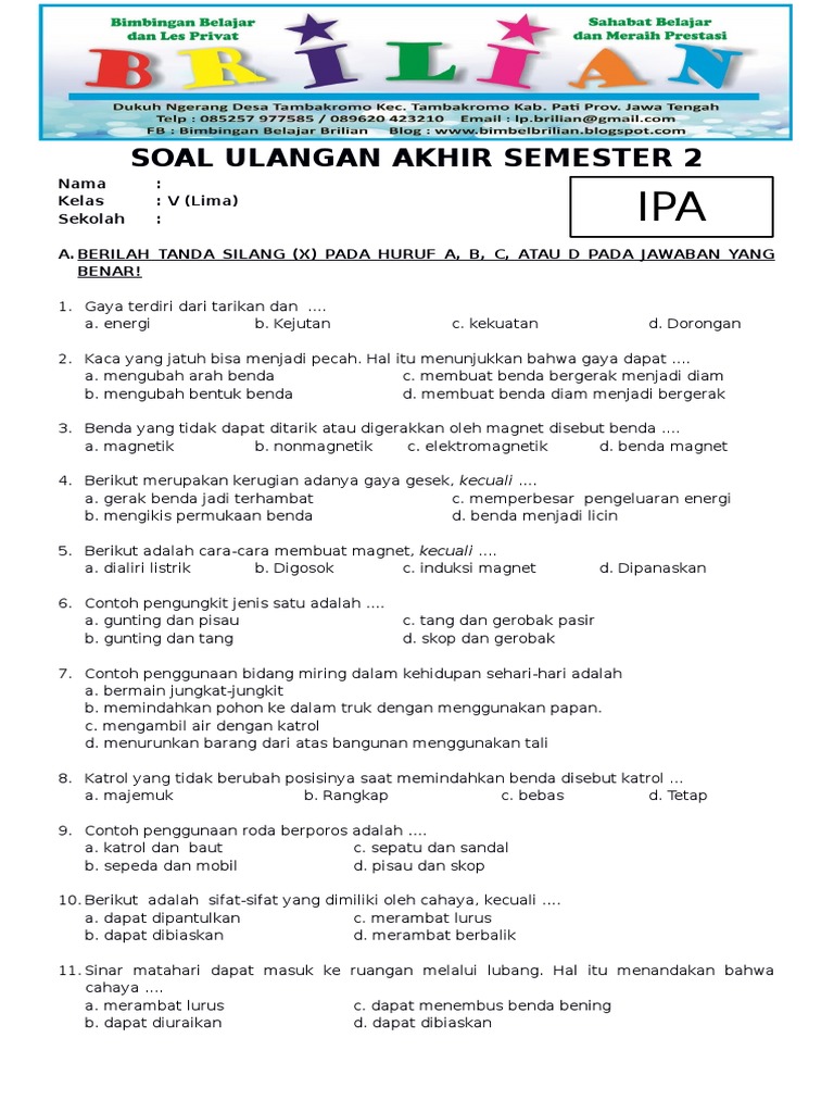 5 Contoh Soal Ulangan IPS Kelas 8 Semester 2 Bab 4 yang Wajib Kamu Kuasai Sebelum Ujian 5 Contoh Soal Ulangan IPS Kelas 8 Semester 2 Bab 4 yang Wajib Kamu Kuasai Sebelum Ujian