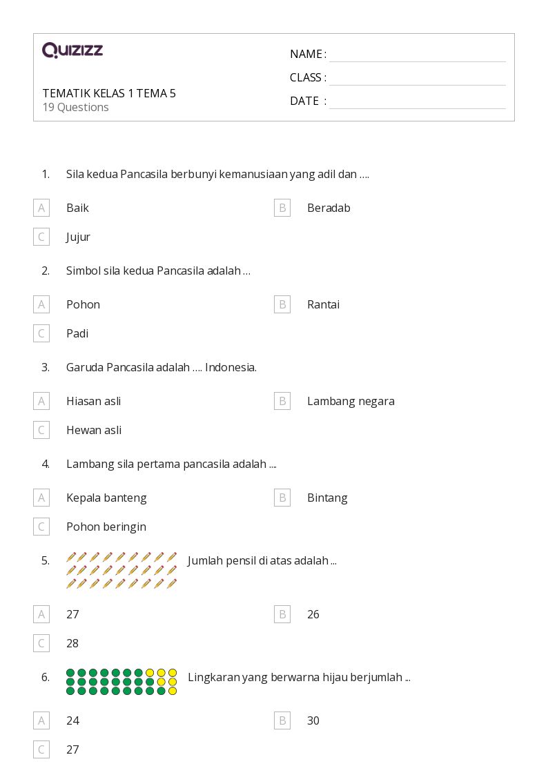 50 lembar kerja Tema untuk Kelas 6 di Quizizz Gratis Dapat Dicetak 50 lembar kerja Tema untuk Kelas 6 di Quizizz Gratis Dapat Dicetak