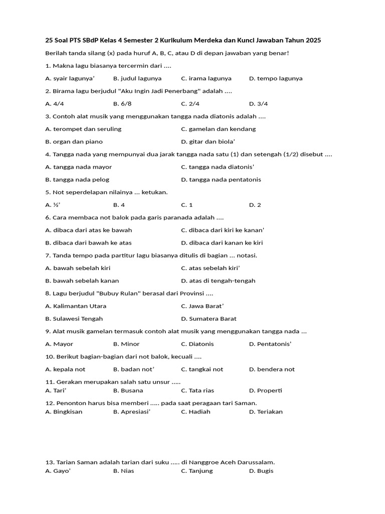 Rahasia Sifat Segitiga Sama Kaki: 5 contoh soal sbdp kelas 4 tema 2 yang Wajib Diketahui Rahasia Sifat Segitiga Sama Kaki: 5 contoh soal sbdp kelas 4 tema 2 yang Wajib Diketahui