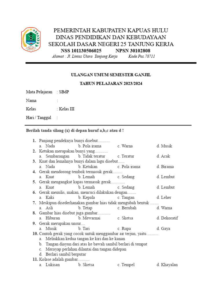 Rahasia Skor Sempurna Kerjakan Soal Tema 2 Kelas 3 SBDB yang Jarang Diketahui