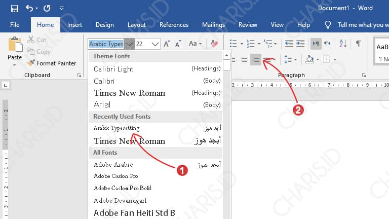 Ternyata Mudah, Ini Cara Ubah Tulisan di Word Jadi Tulisan Arab yang Jarang Diketahui